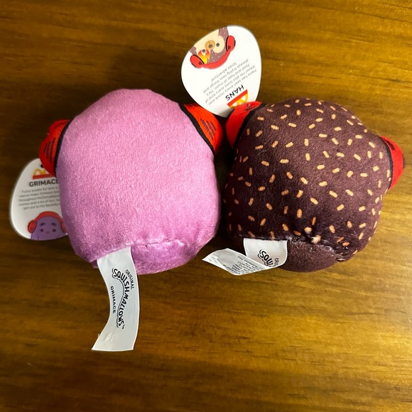 Grimace and Hans McDonalds Squishmallows Bundle NWT - Picture 3 of 3